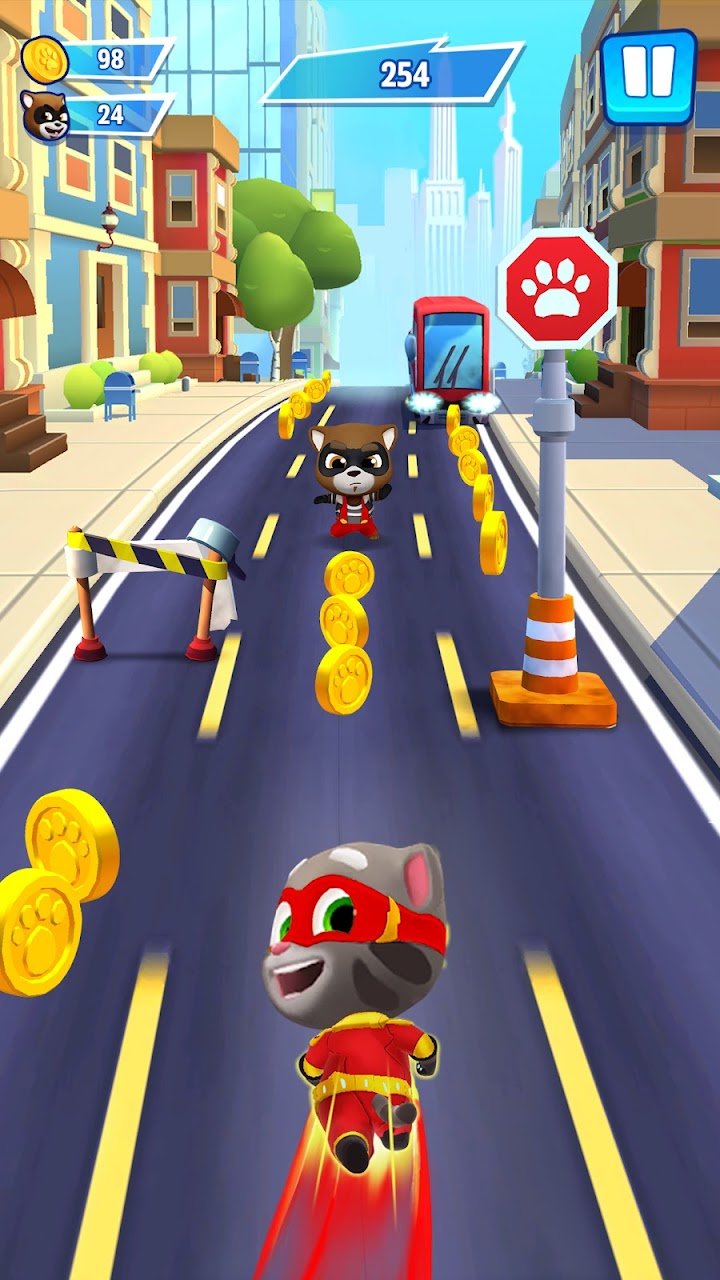 Talking Tom: Hero Dash Run screenshot
