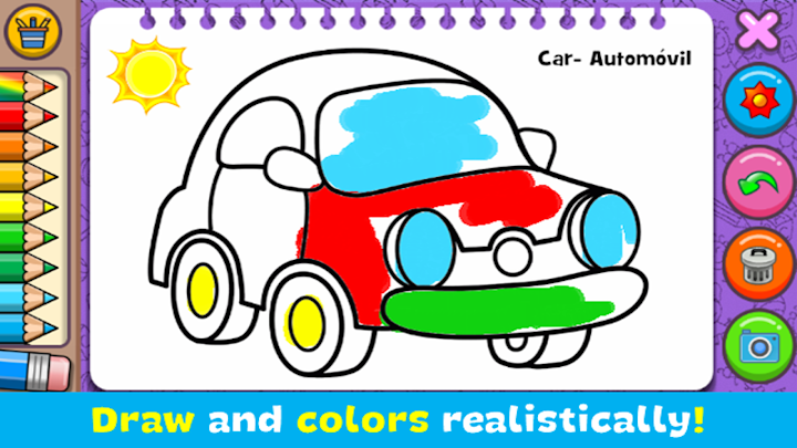 Coloring & Learn screenshot